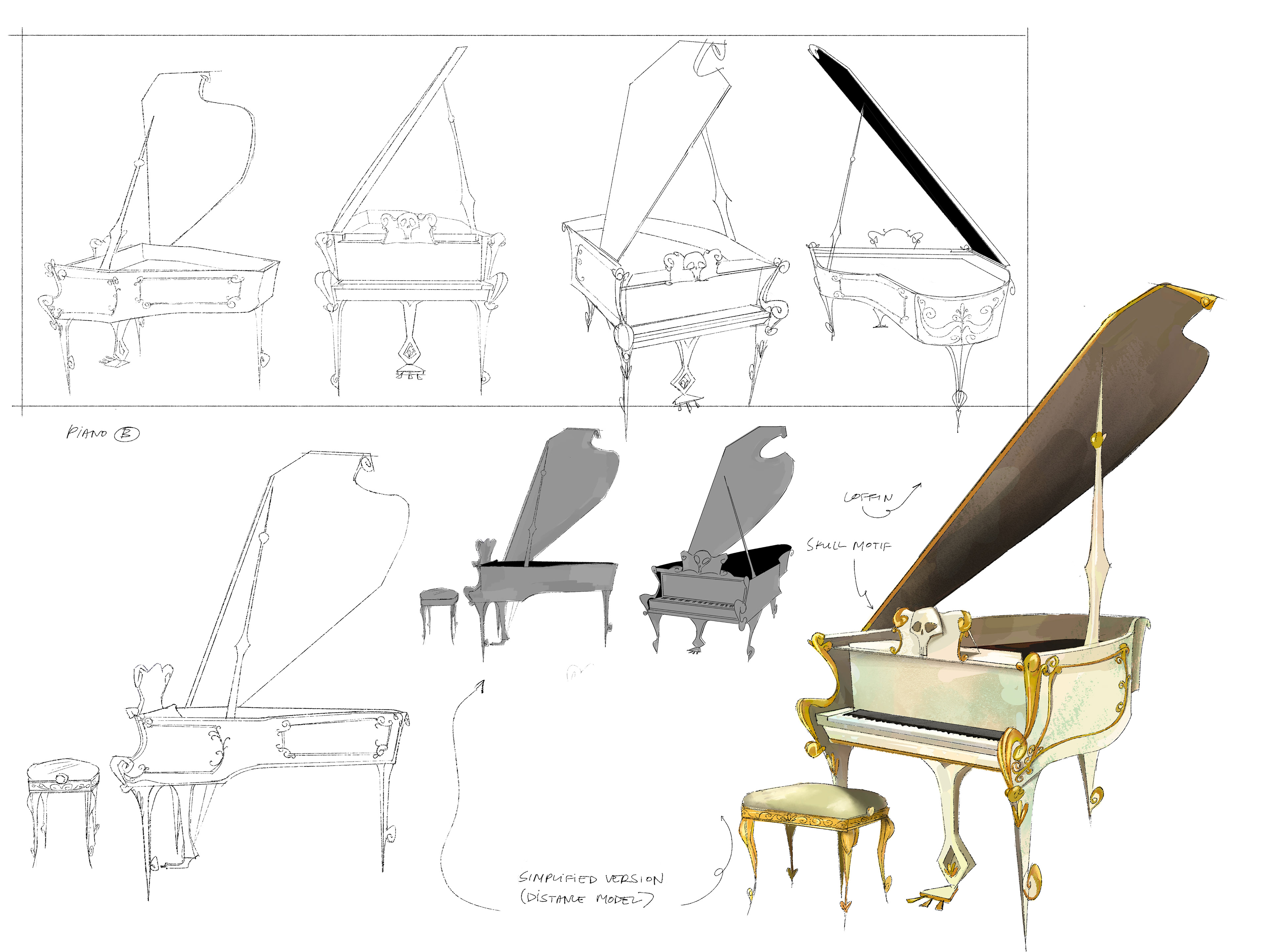 Prop Design: Piano B