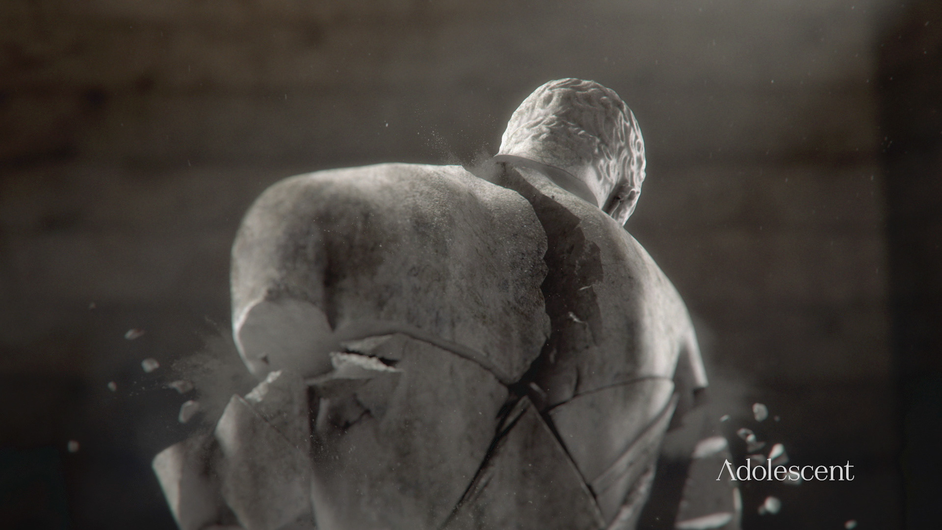 Anthony Serraino 3D Animation key frame from main title of Netflix's Roman Empire: Reign of Blood Motion Graphic Design