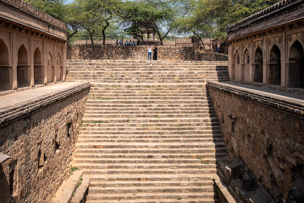 Steep steps!