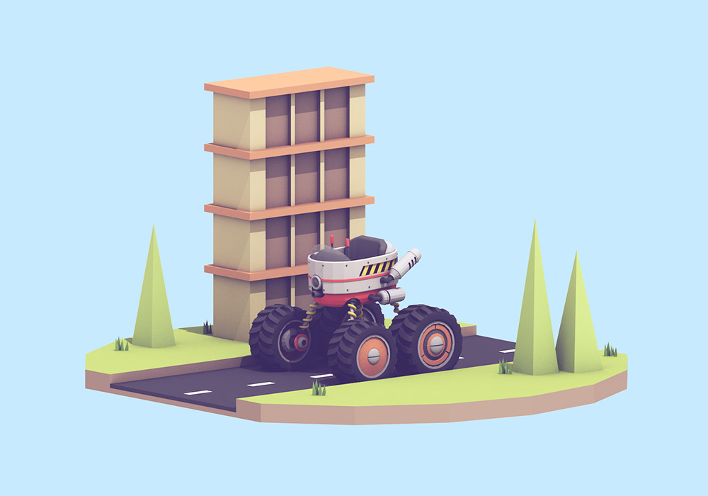 Green Hill Zone by Timothy J. Reynolds for Twitch on Dribbble