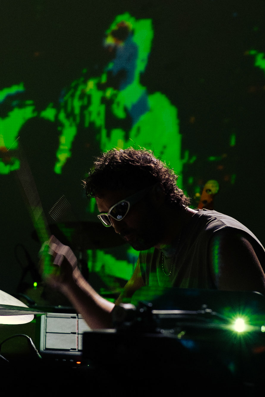 DAIISTAR photographed by Francisco Santiago on 2026.04.04 at Sid the Cat Auditorium in Los Angeles, CA. Shot using a Sony A7III.