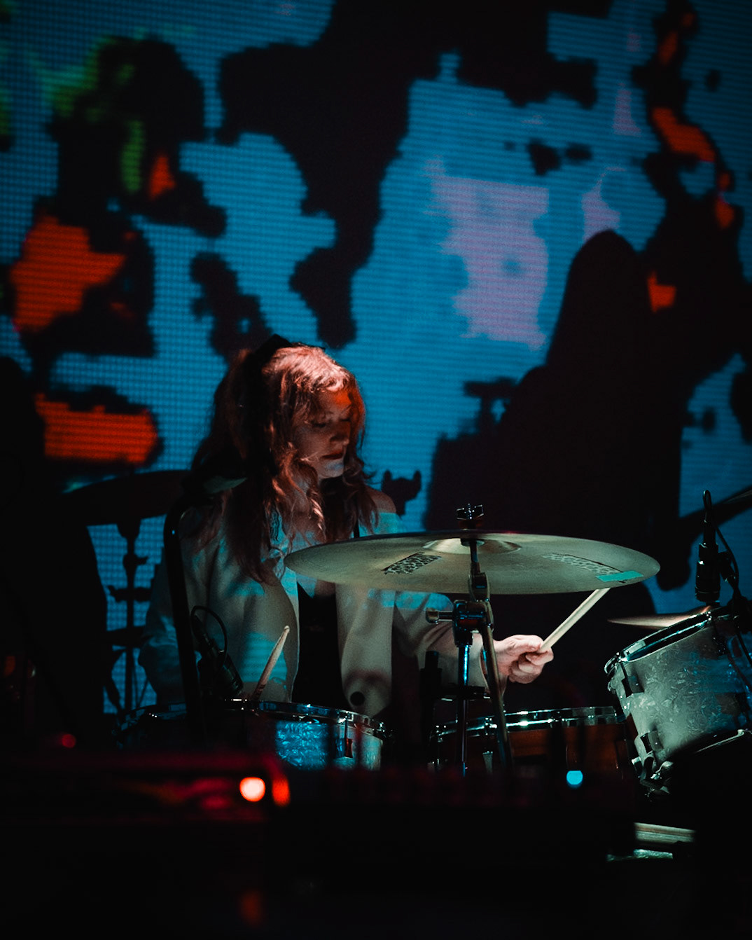 L.A. WITCH photographed by Francisco Santiago on 2026.04.04 at Sid the Cat Auditorium in Los Angeles, CA. Shot using a Sony A7III.