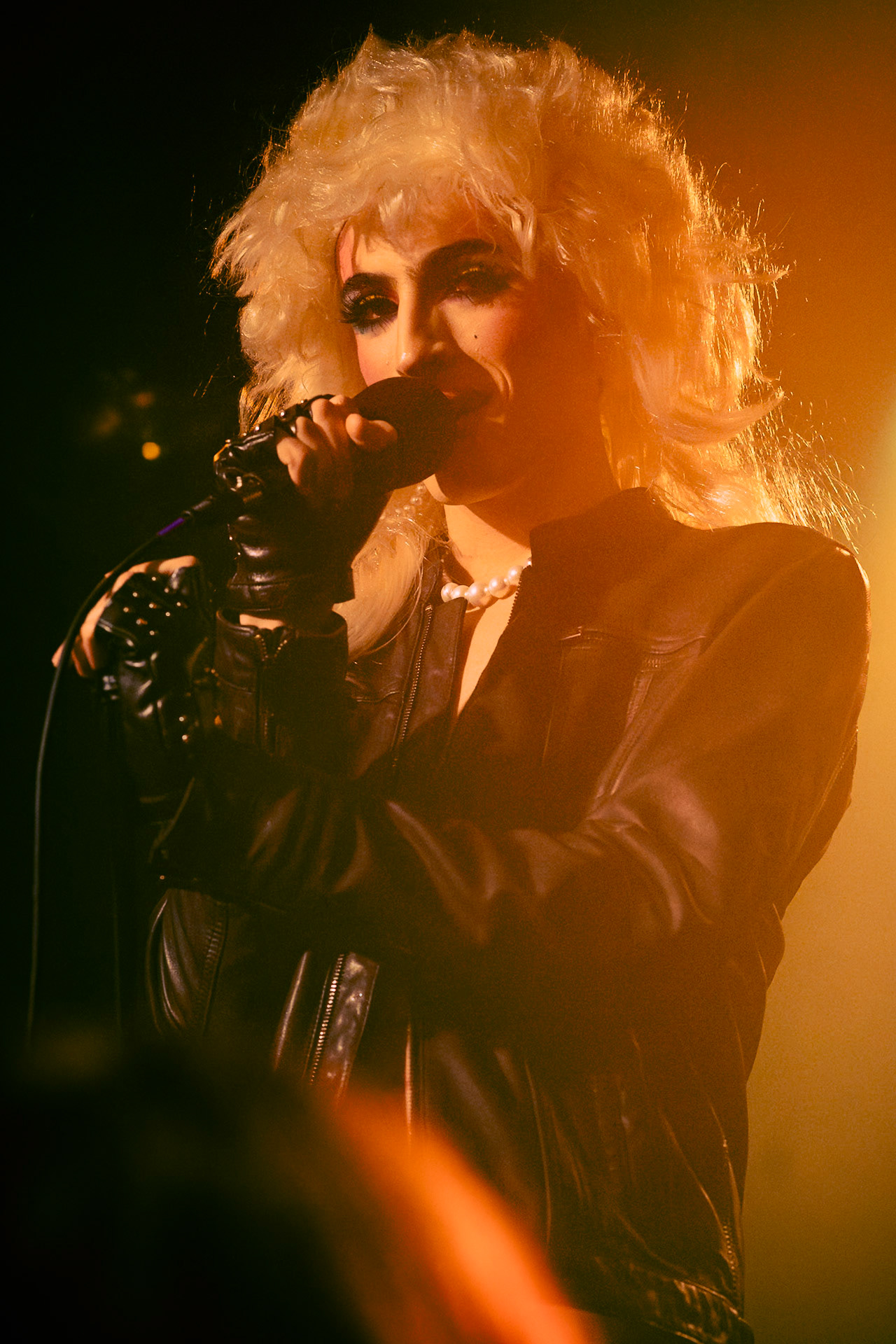 Olive Ugly photographed by Francisco Santiago on 2026.02.14 at The Moroccan Lounge in Los Angeles, CA. Shot using a Sony A7III.