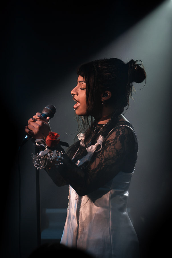 fera photographed by Francisco Santiago on 2026.02.14 at The Moroccan Lounge in Los Angeles, CA. Shot using a Sony A7III.