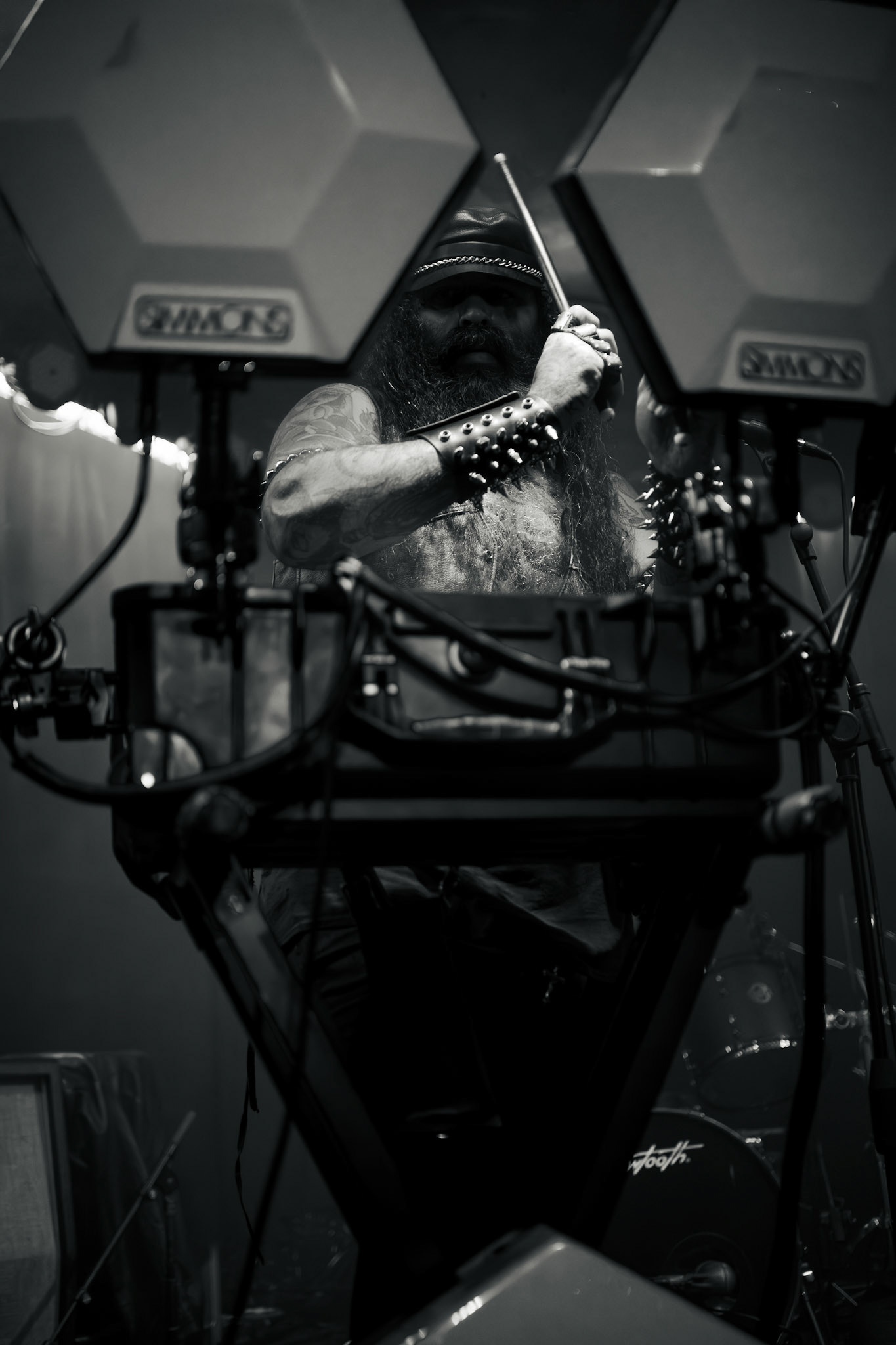 Meldamor photographed by Francisco Santiago on 2026.04.04 at Sid the Cat Auditorium in Los Angeles, CA. Shot using a Sony A7III.