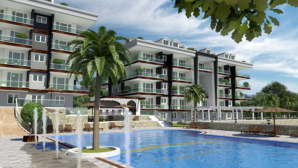 Antalya'da bir Site