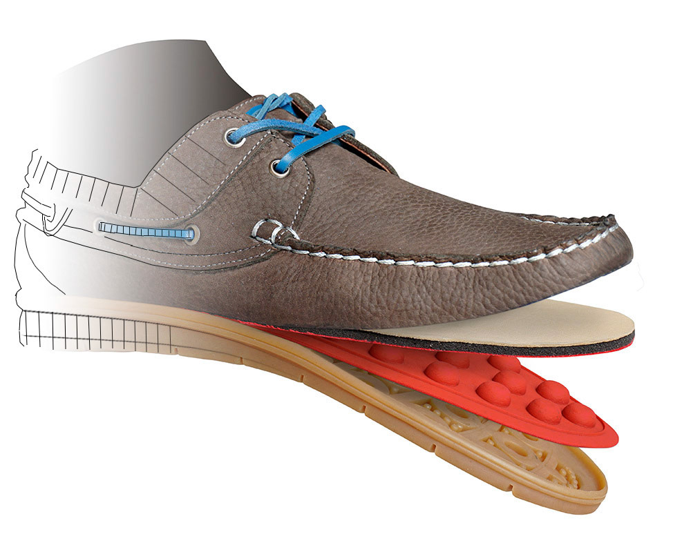 Biberoğlu Ayakkabı İç Detay Grafik Çalışması