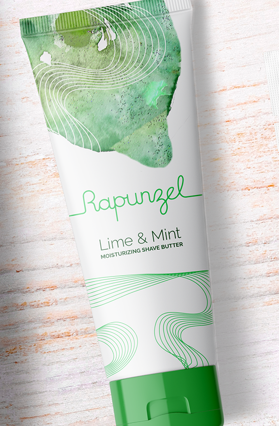 Rapunzel Shave Butter Up Close