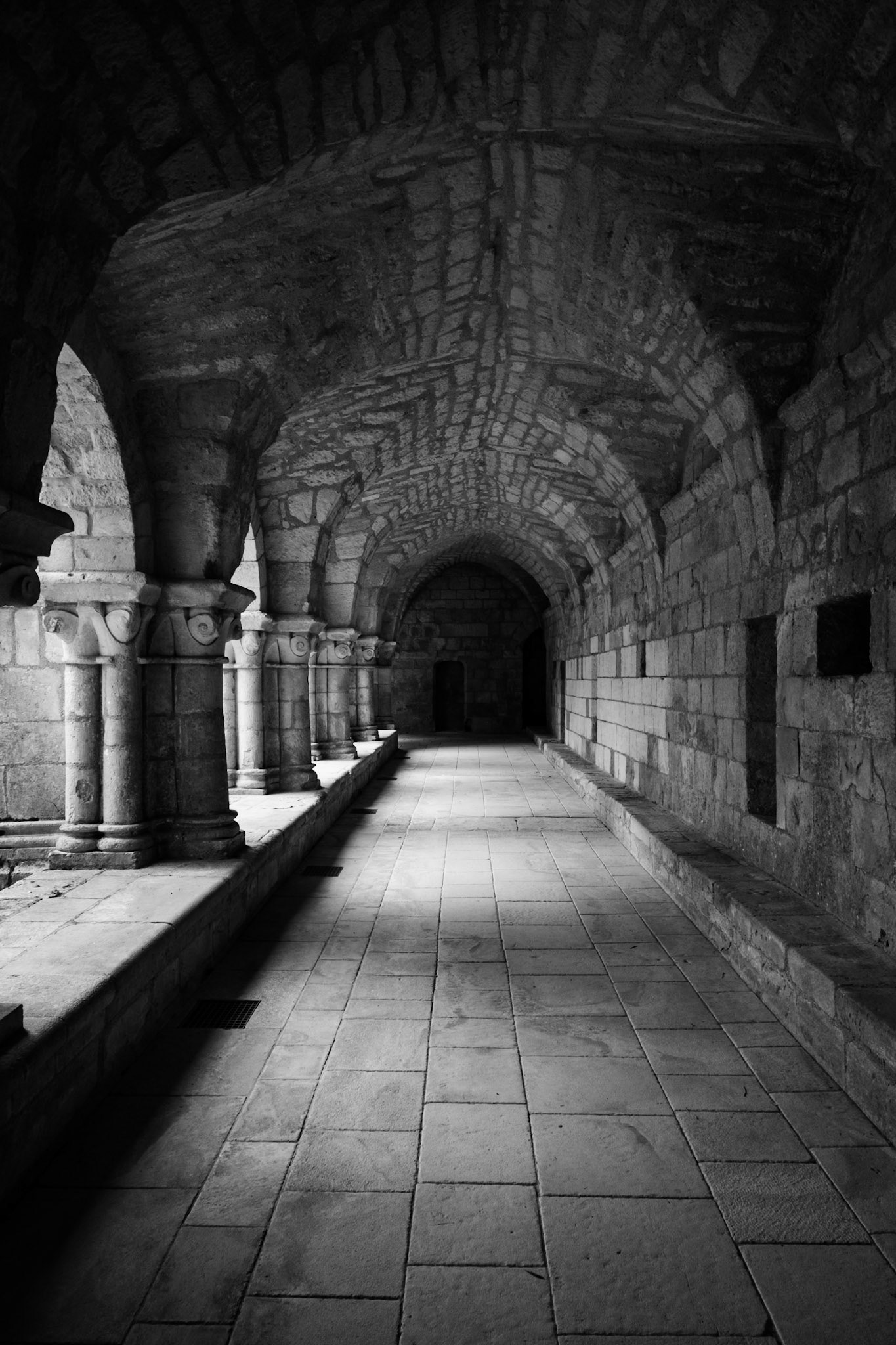 Abbaye de Nieul-sur-L'Autise, Vendée, France