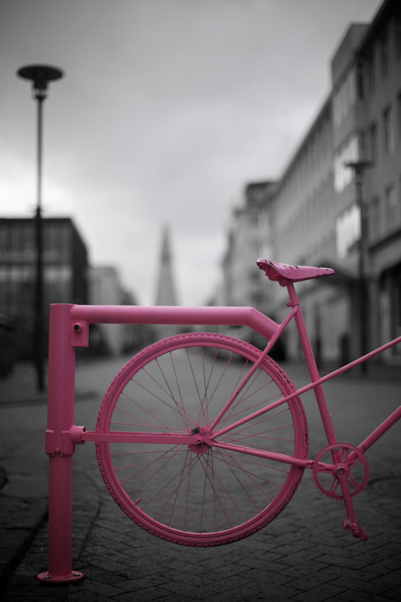 Rosa cykeln
