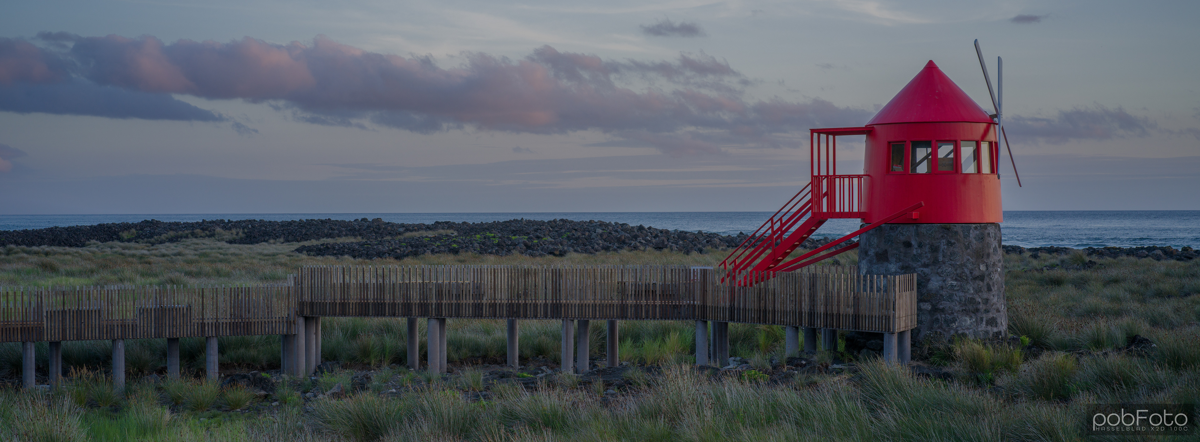 Posto de Observação de Aves Selvagens da Plataforma Costeira das Lajes do Pico.