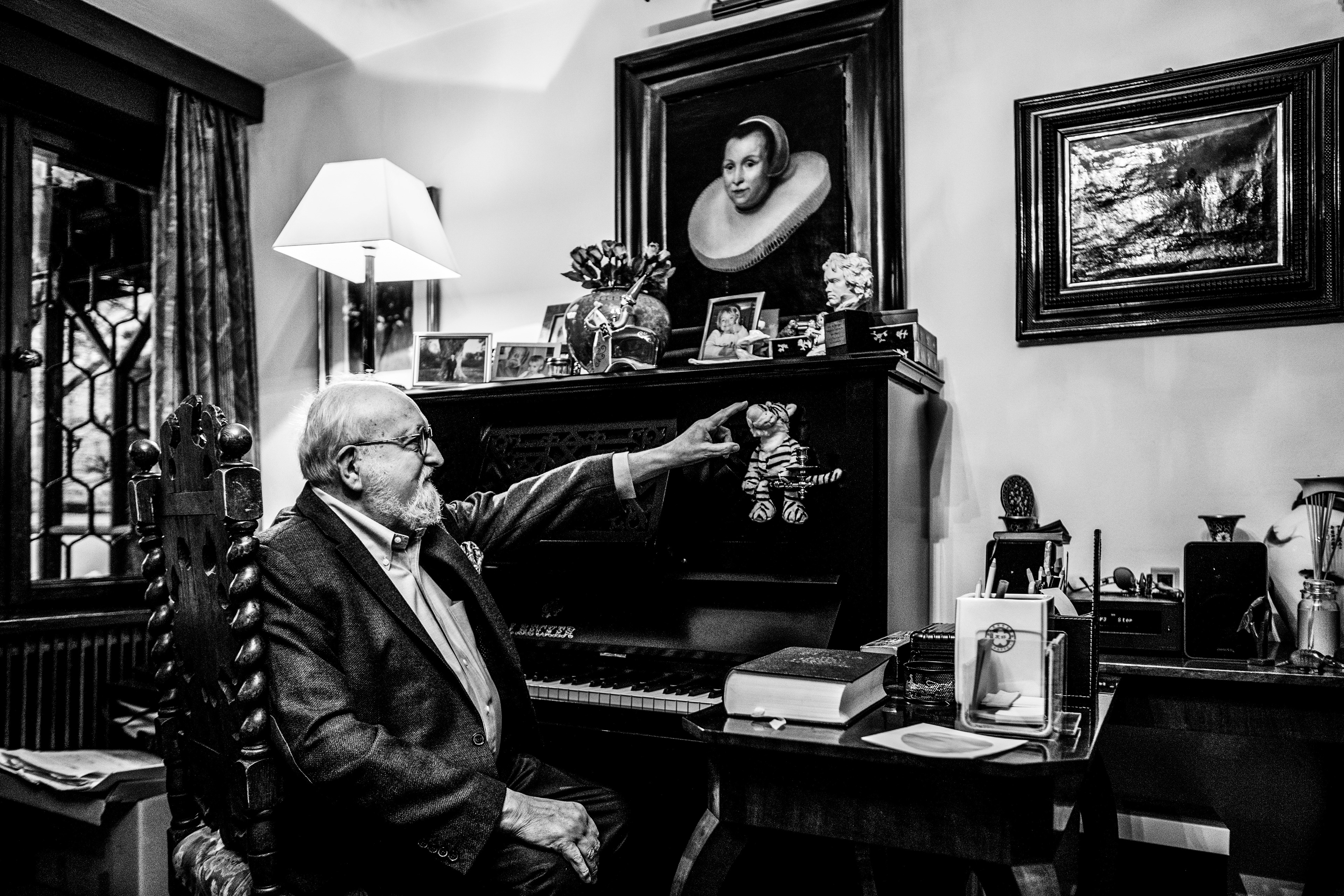 KRZYSZTOF PENDERECKI KOMPOZYTOR COMPOSER CLASSICAL MUSICIAN MUZYK KLASYCZNY LUSLAWICE PORTRET PWM BARTEK BARCZYK