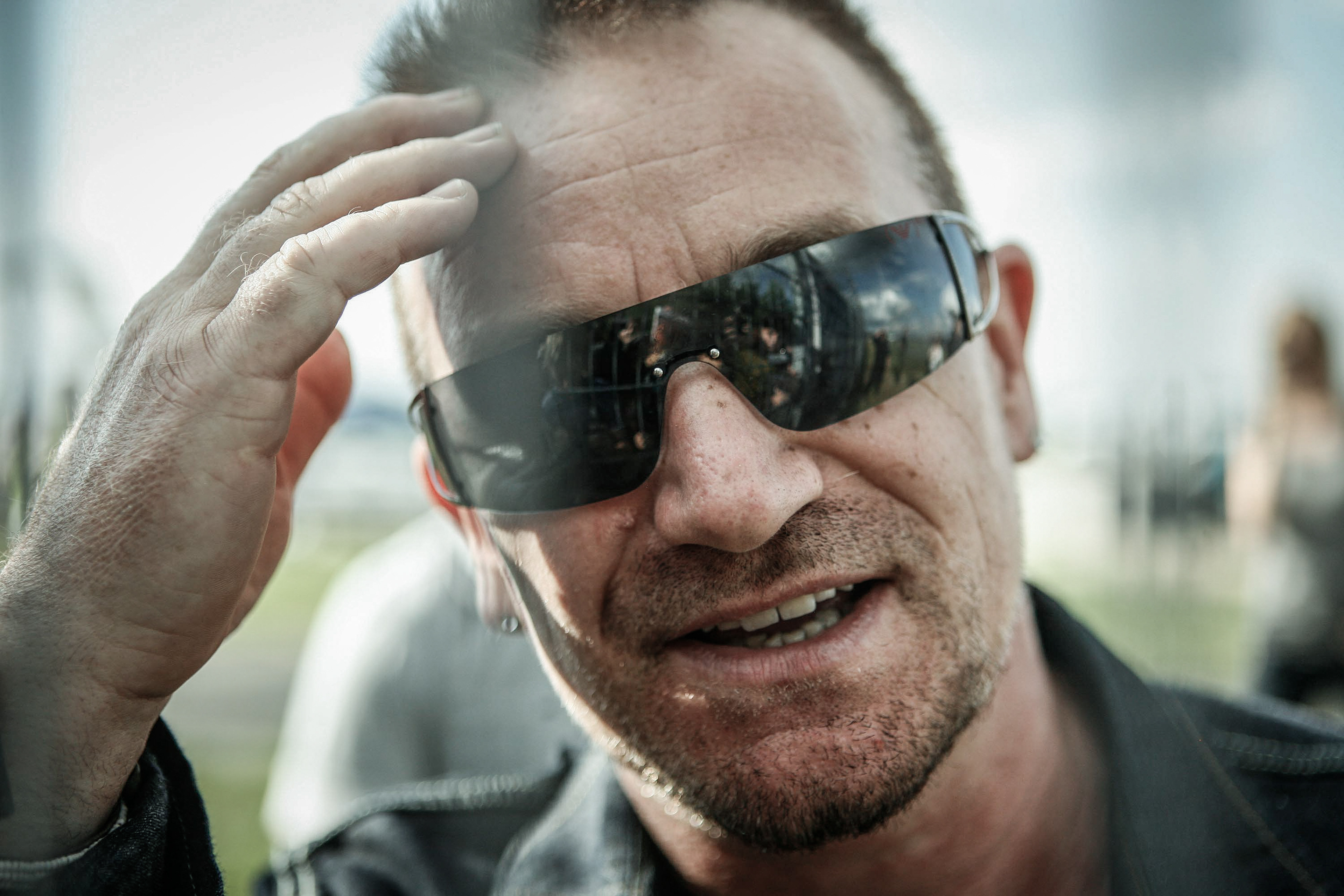BONO U2 ROCK POP PORTERT BARTEK BARCZYK