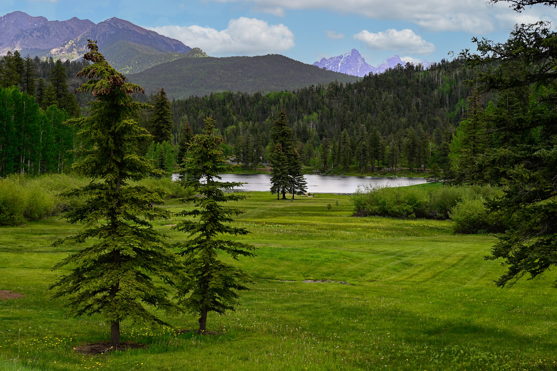 View along Million Dollar Highway