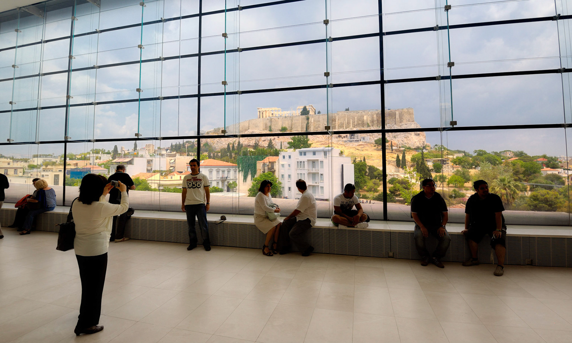 View from Acropolis Museum