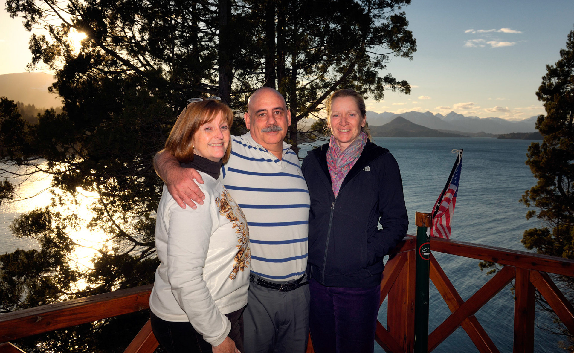 Evening at Nahuel Huapi Lake