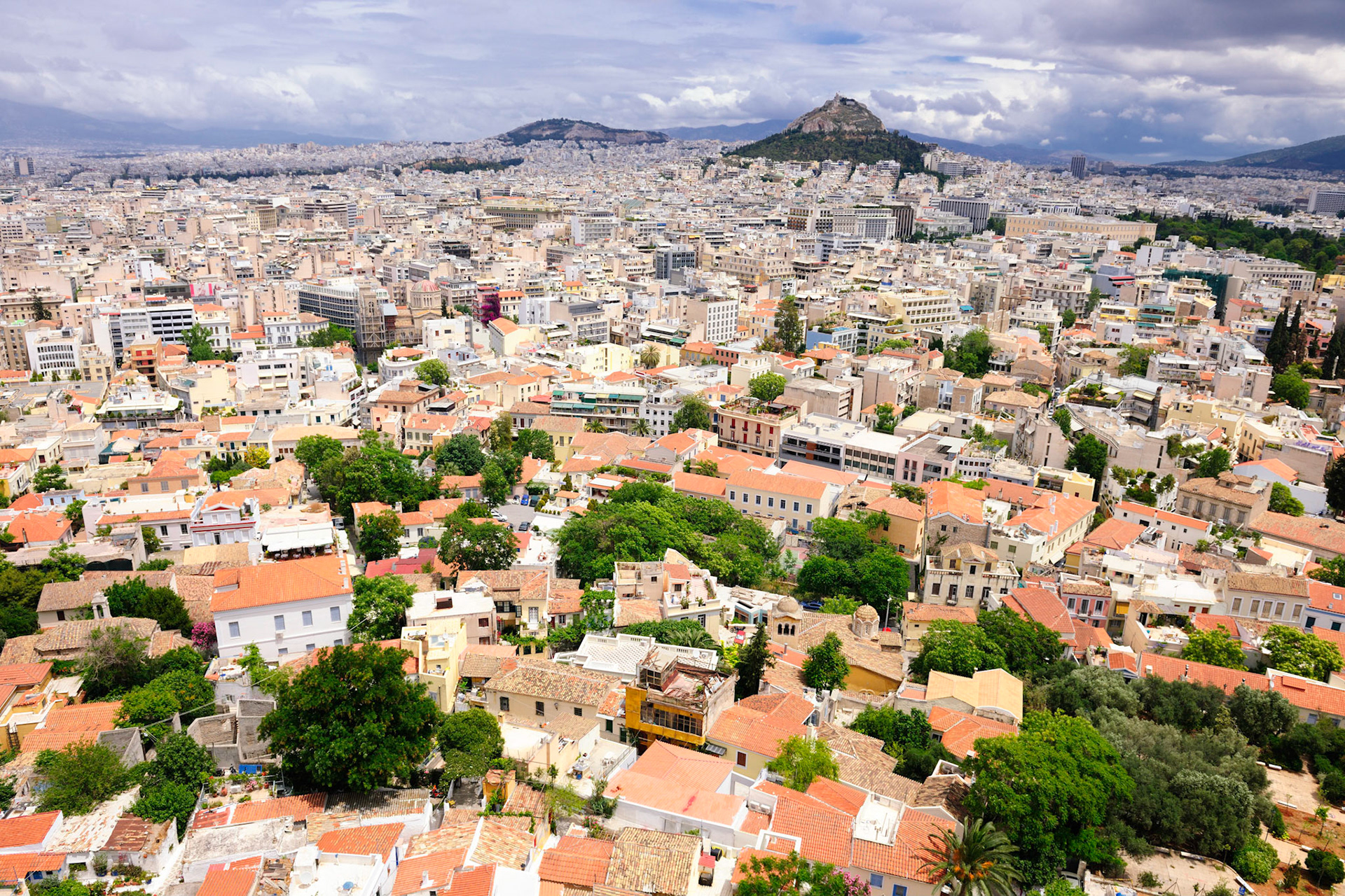 View of Athens from Acropolis
