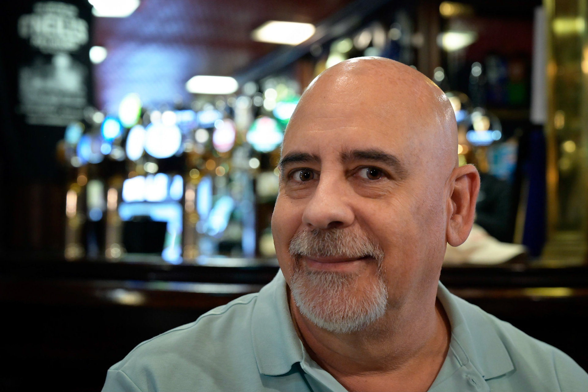 Jaime at the Guinness Storehouse in Dublin