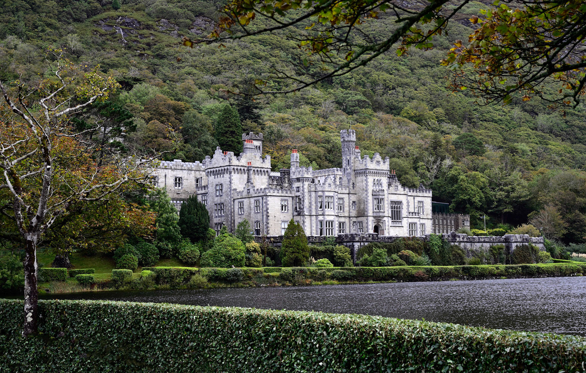 Kylemore Abbey, in Connemara on the Wild Atlantic Way