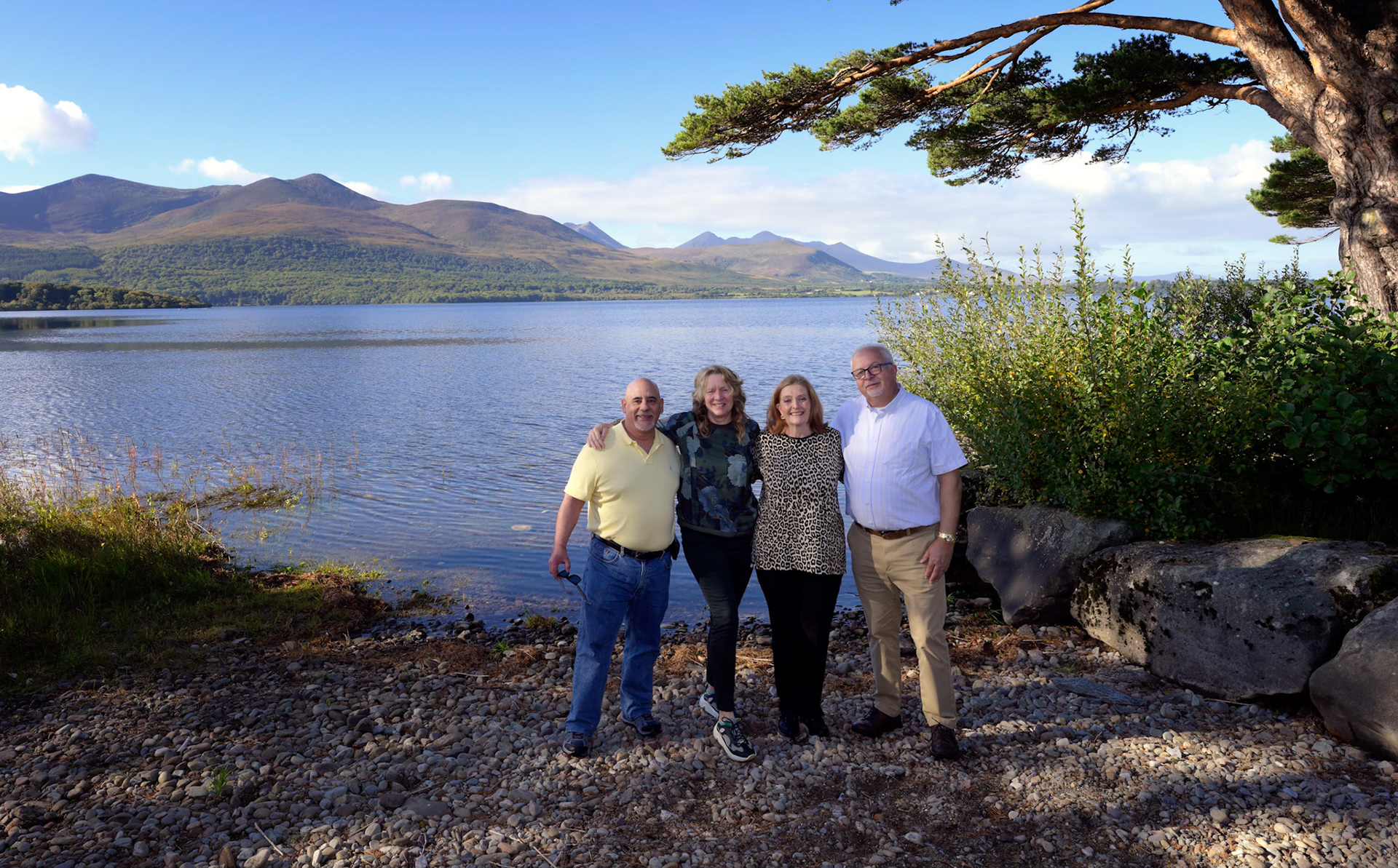 The gang at Lough Leane