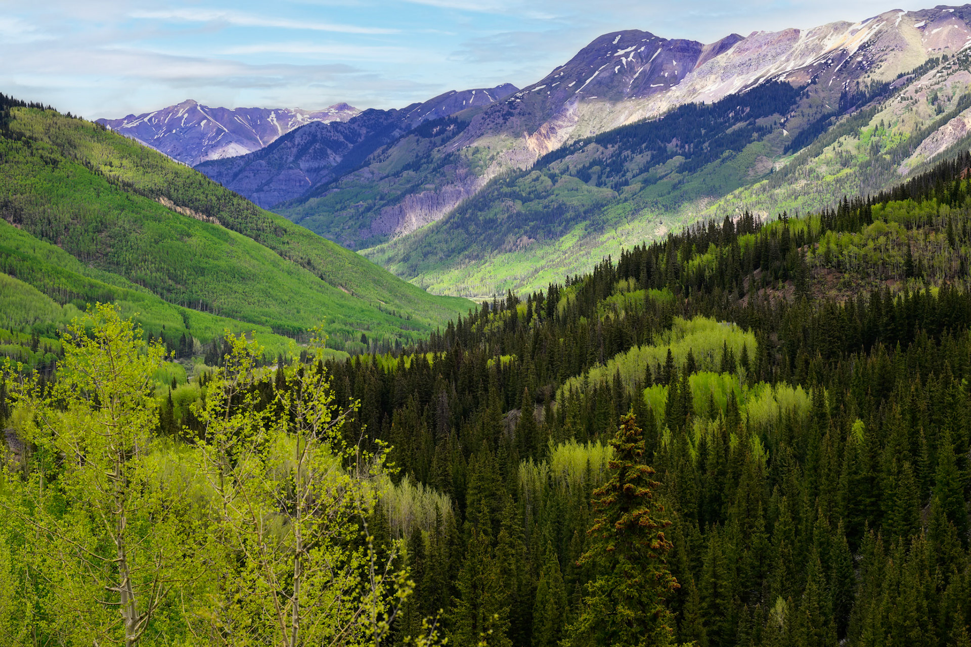 View from Idarado Mine