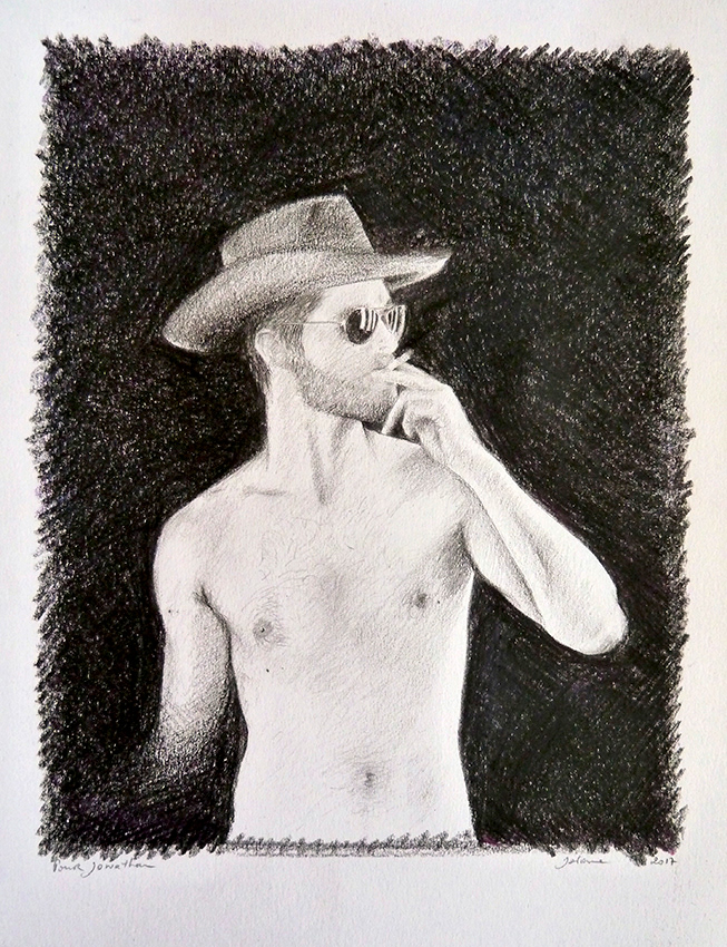 Jonathan en CowBoy