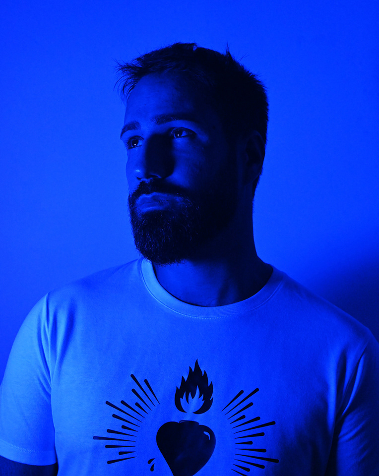 Charles-Emmanuel in blue