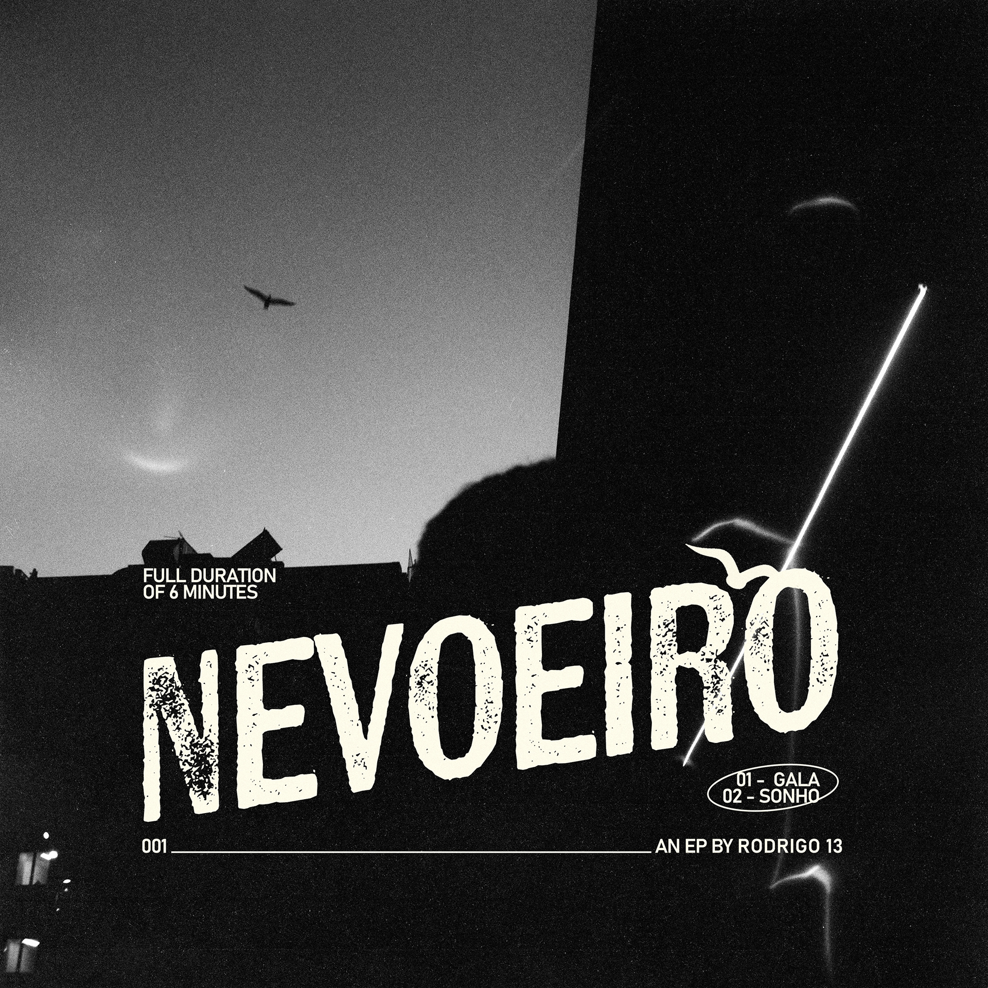 EP Tracklist for "Nevoeiro" (📷 by Gabriel Andrade)