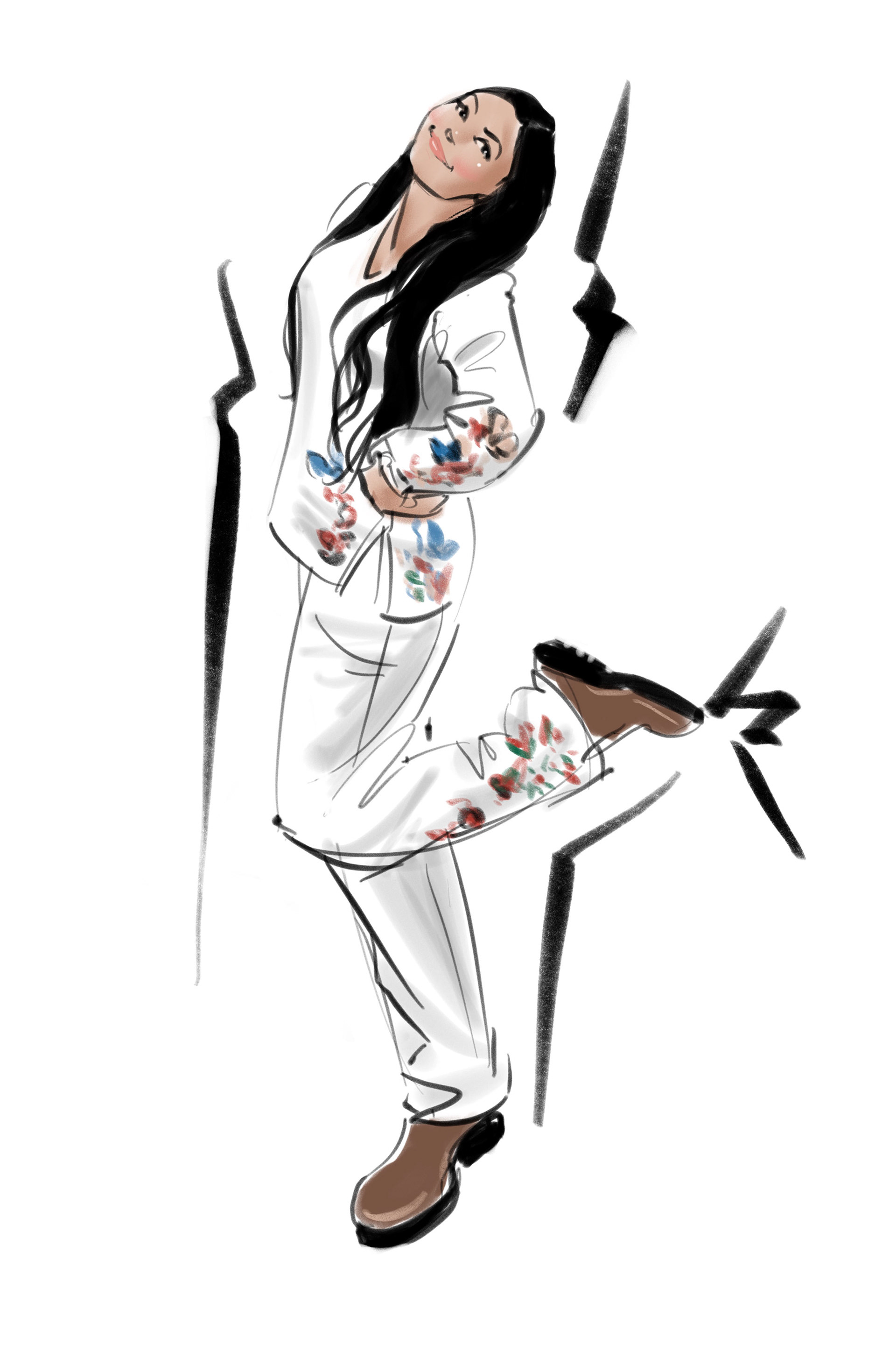 Fashion Illustration - Summer Voelker