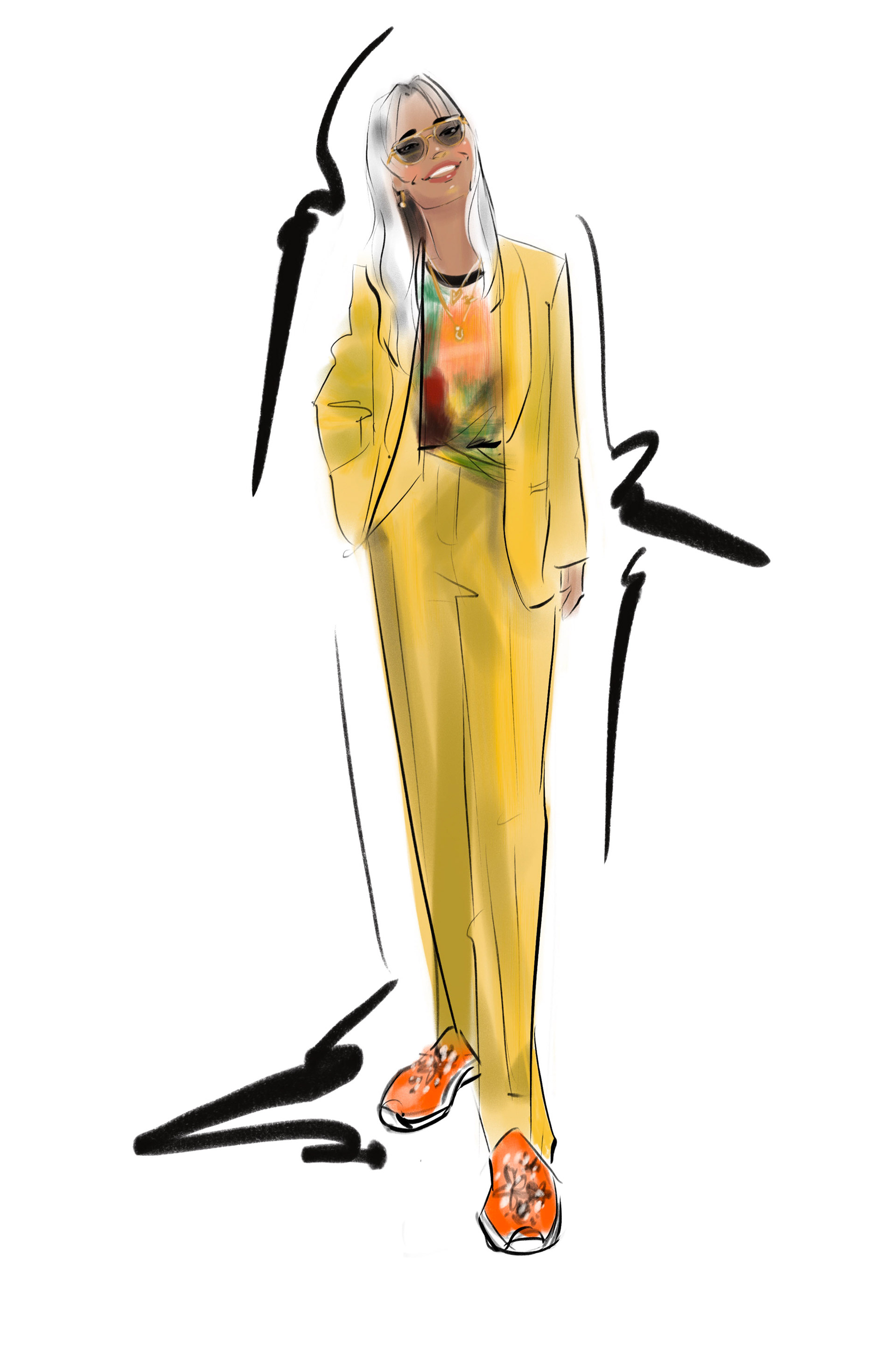 Fashion Illustration - Summer Voelker