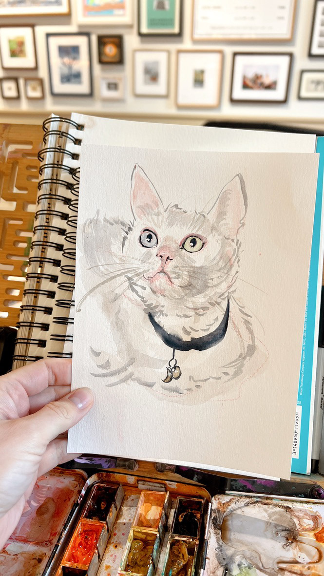 Pet illustration - Summer Voelker