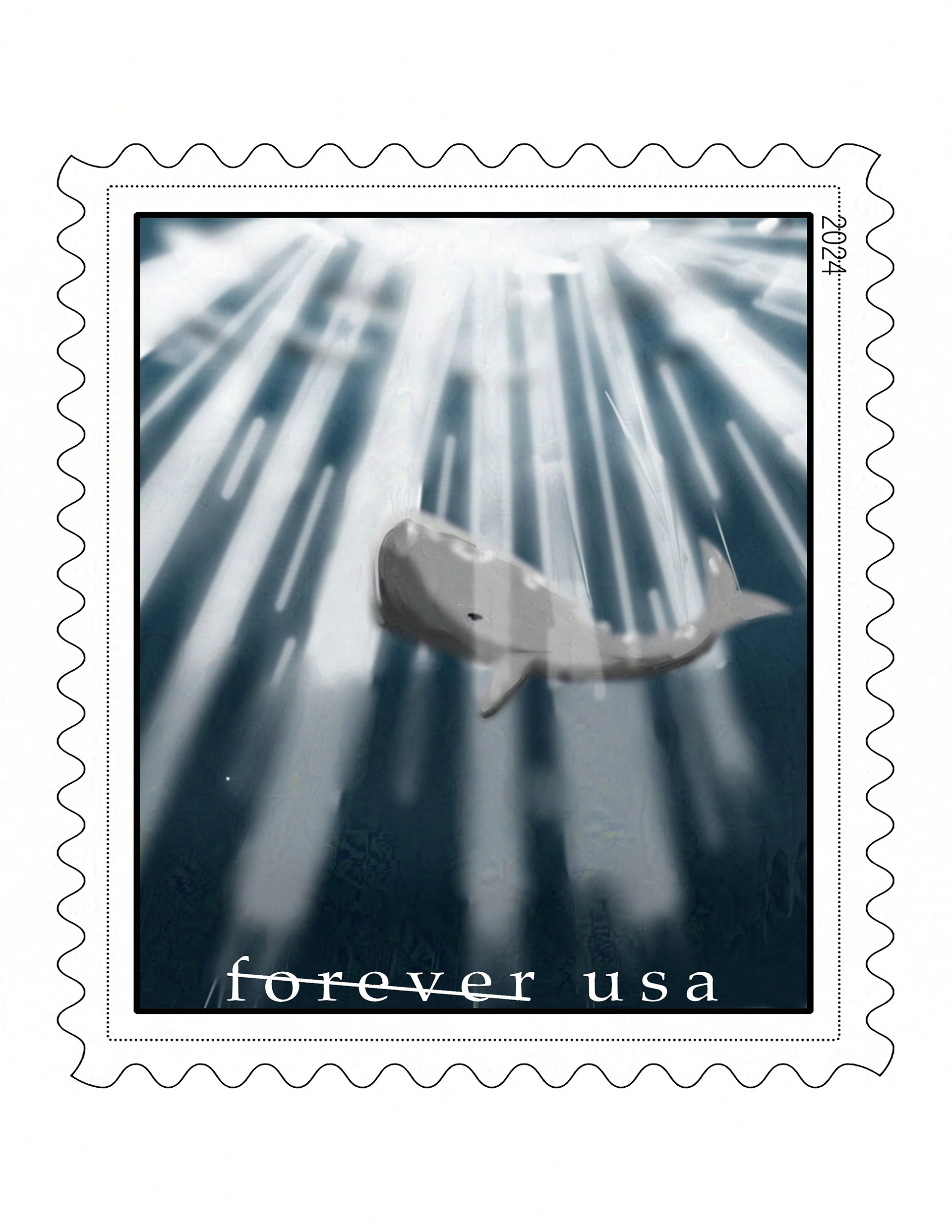 Whale Stamp
