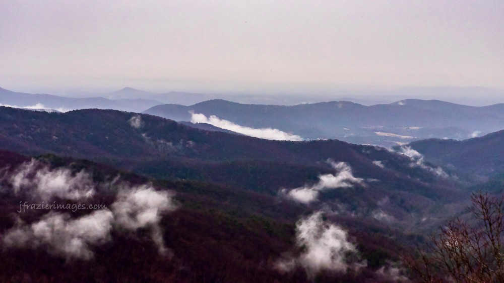 To the Blue Ridge Parkway today.  Seasons really don't matter on the parkway, it's always has beauty to share.  1/31/23