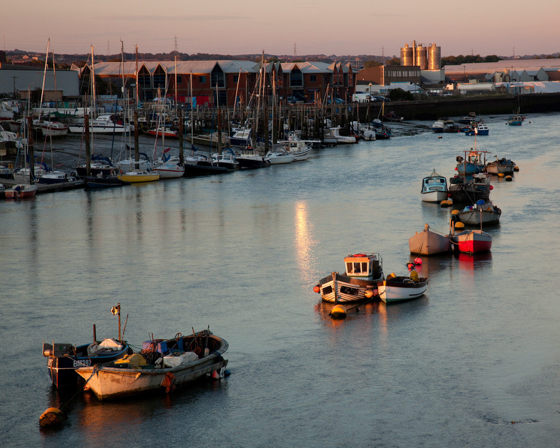 Dusk at Shoreham