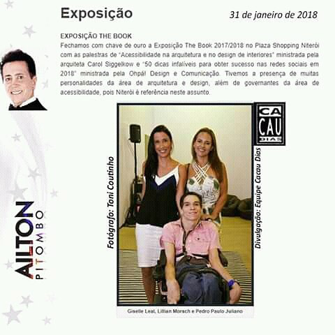 Exposição de arquitetura The Book - Plaza Shopping Niterói