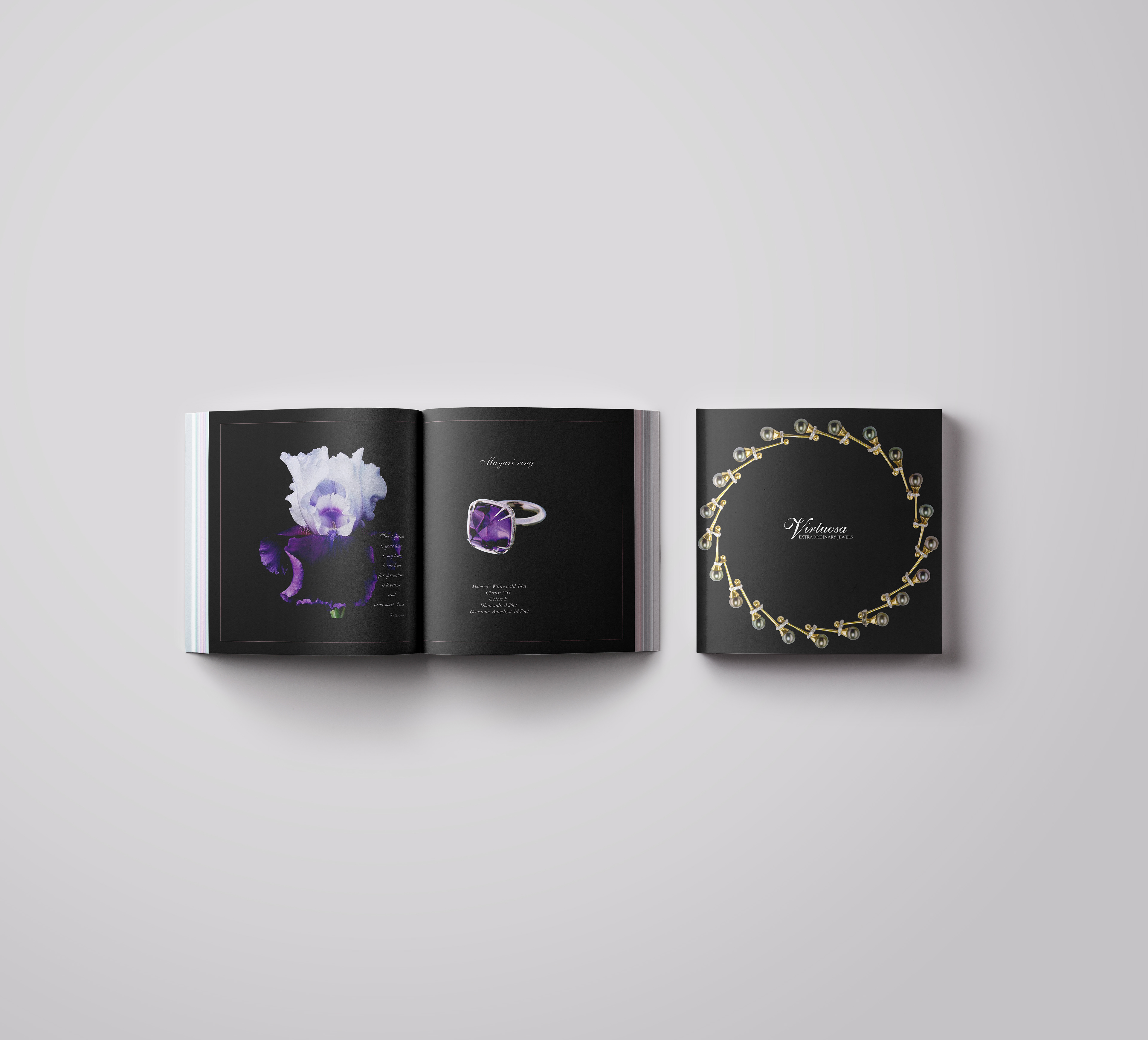 Booklet for Virtuosa Jewels