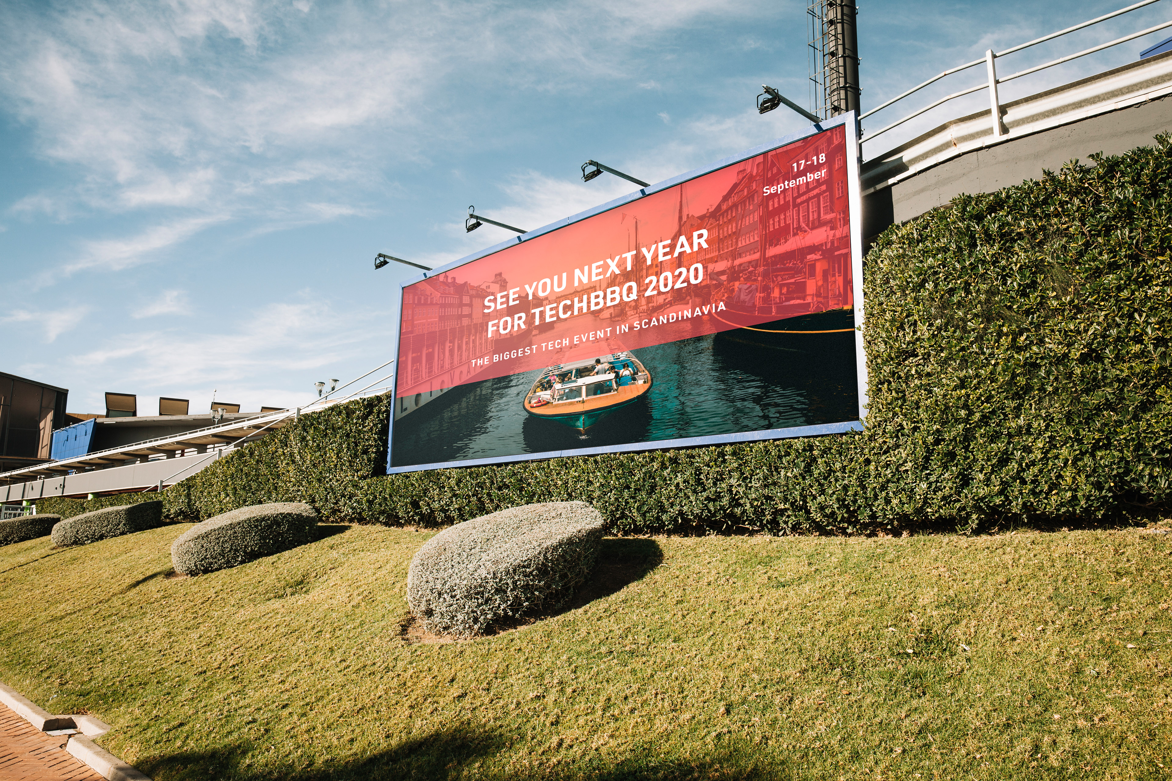 AD Campaign in Copenhagen Airport