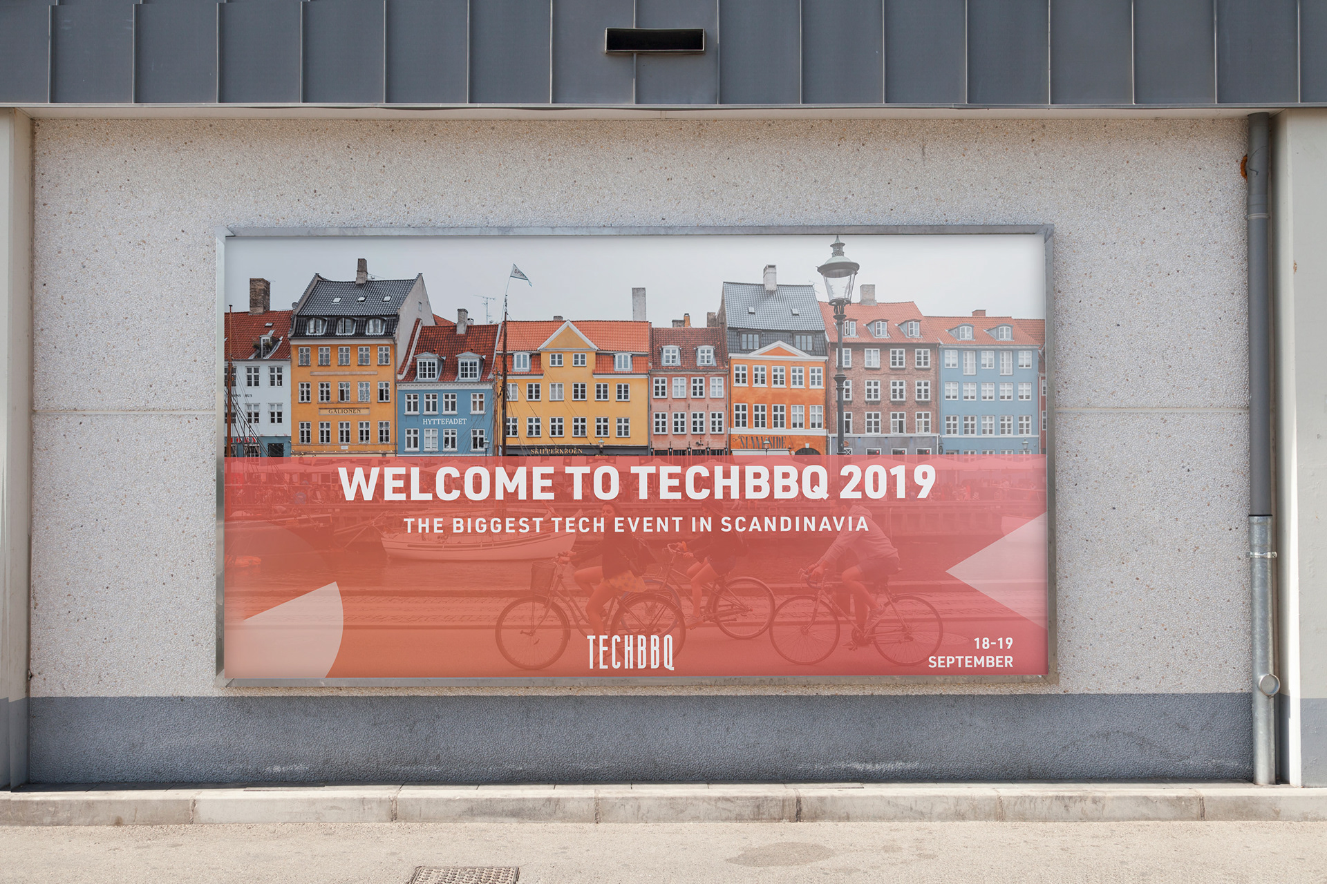 AD Campaign in Copenhagen Airport
