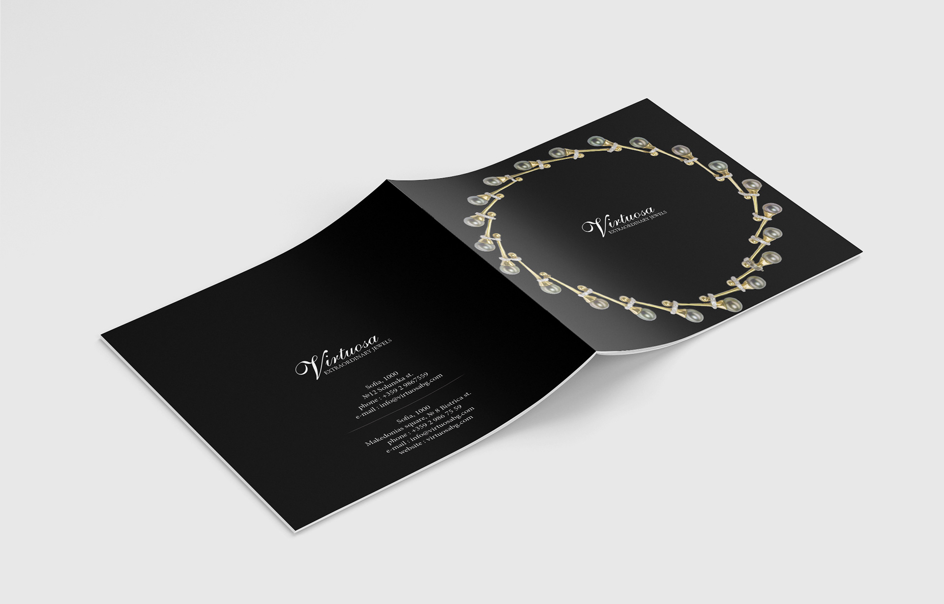 Booklet for Virtuosa Jewels