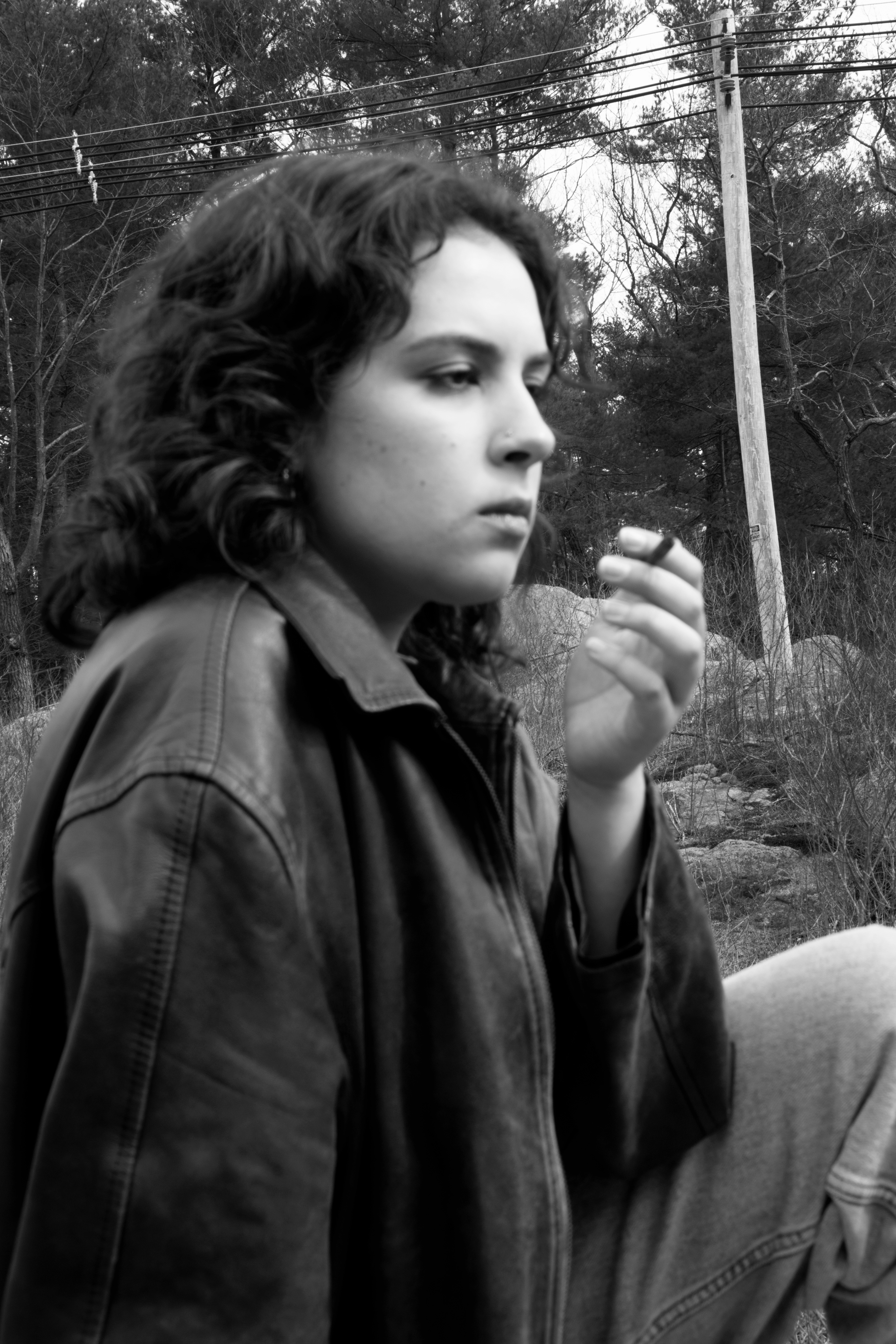 Self Portrait; Breakheart Reservation; March 17, 2023