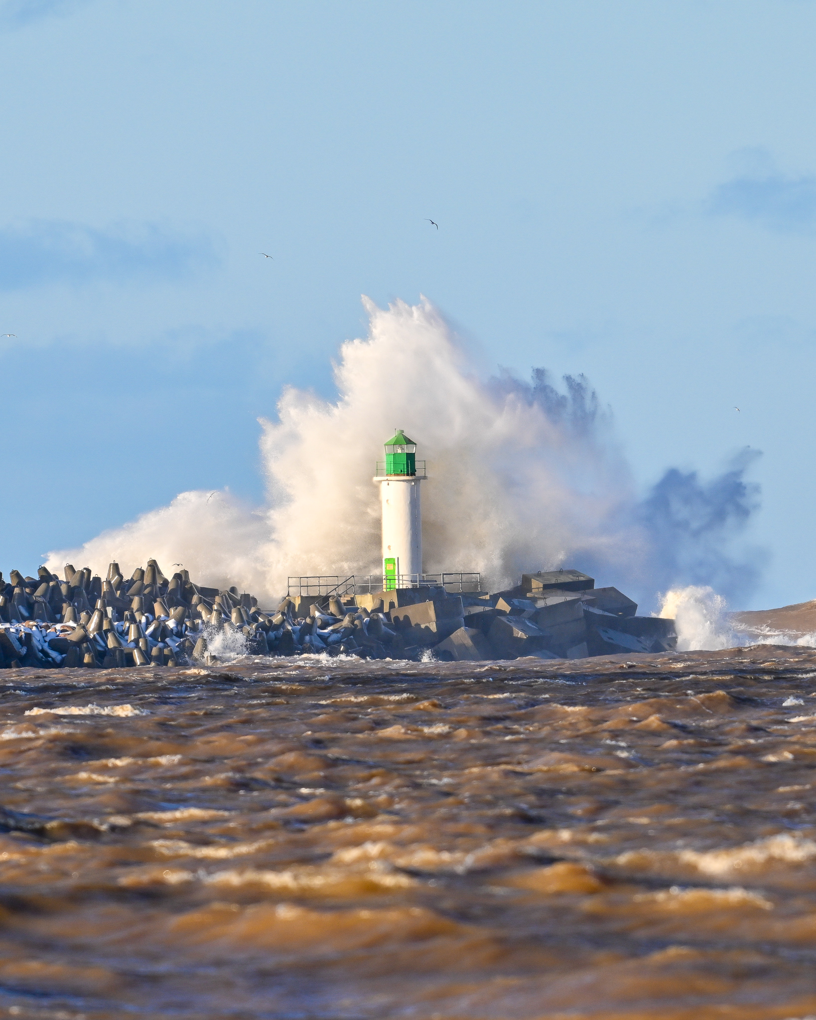 Looks like a painting, but it is not. Feel the power of the Nature!