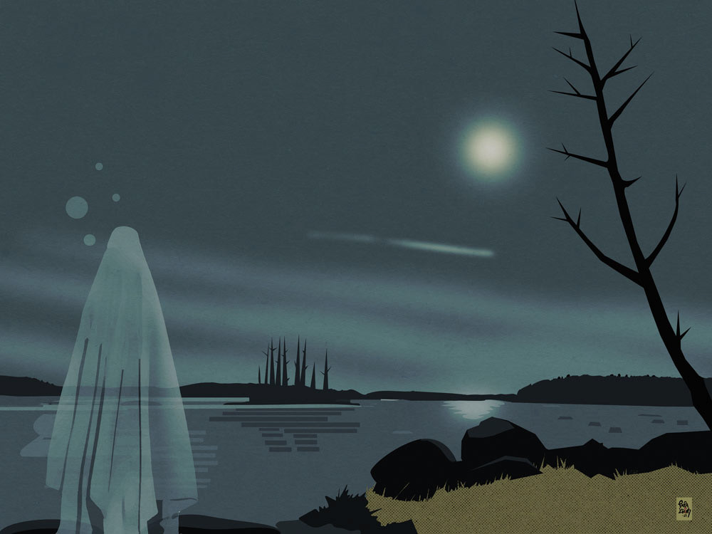 Ghost On The Bank Of The Lake / 2021