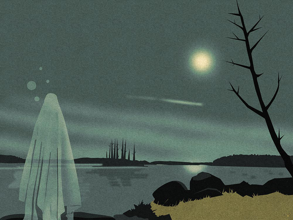 Ghost on the Bank of the Lake / 2021