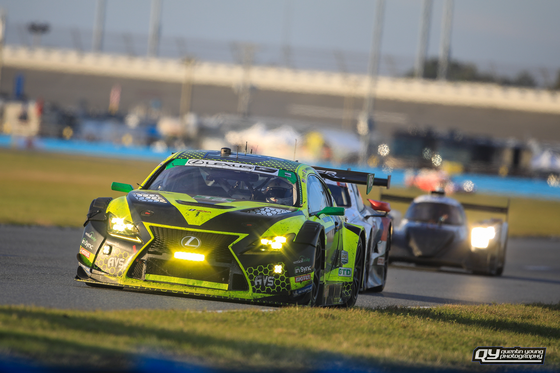 #14 AIM Vasser Sullivan Lexus RC-F GT3.