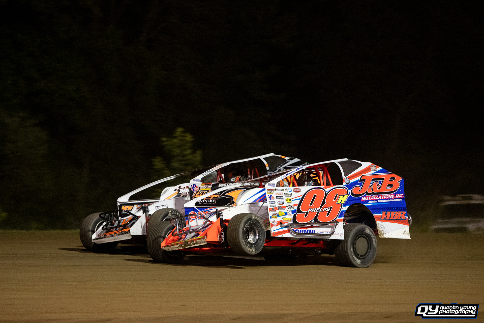 #98H Jimmy Phelps. #X Chad Phelps. Brewerton Speedway. 8/20/21