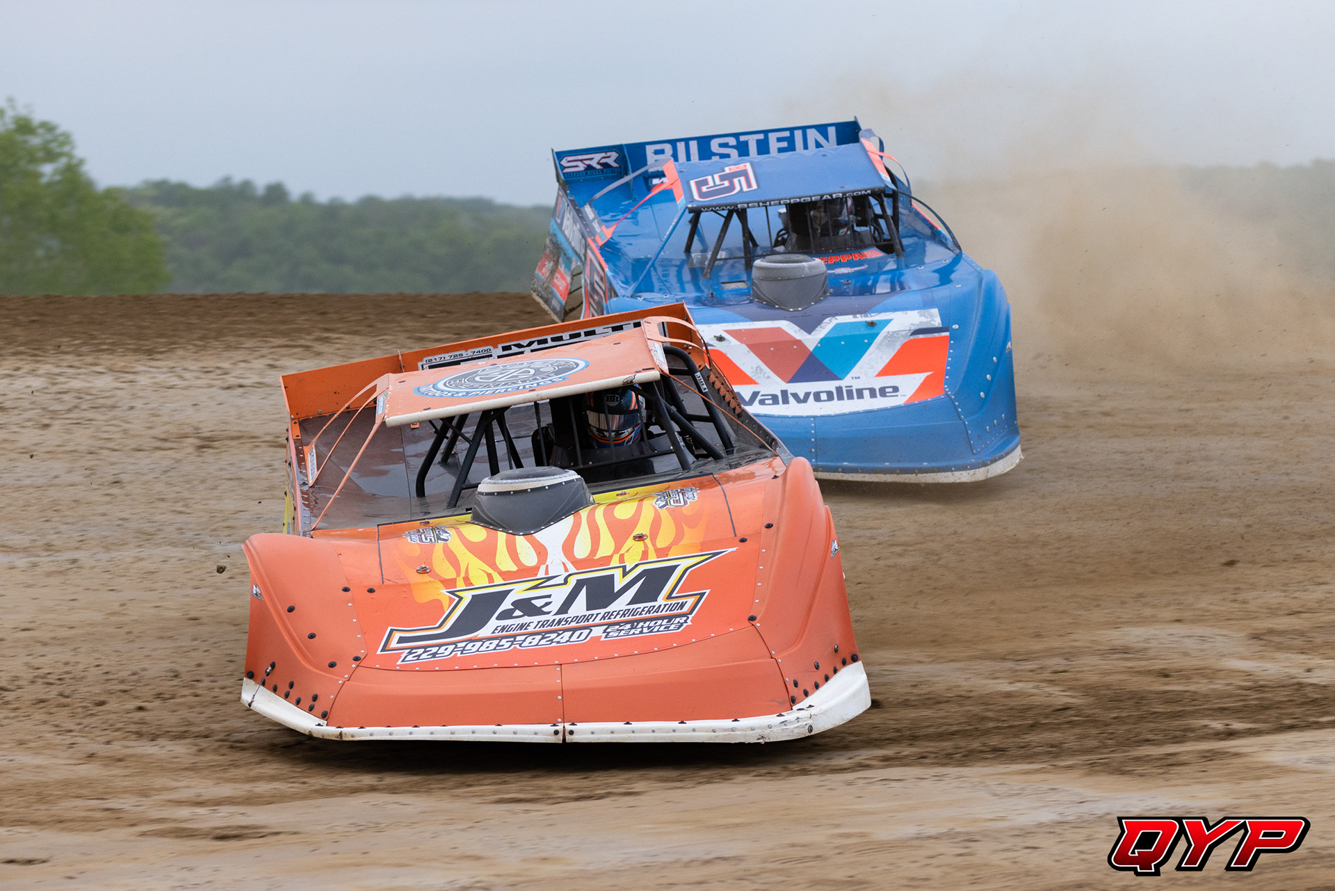 #40B Kyle Bronson. #B5 Brandon Sheppard. Marion Center Raceway WoOLMS. 5/19/23
