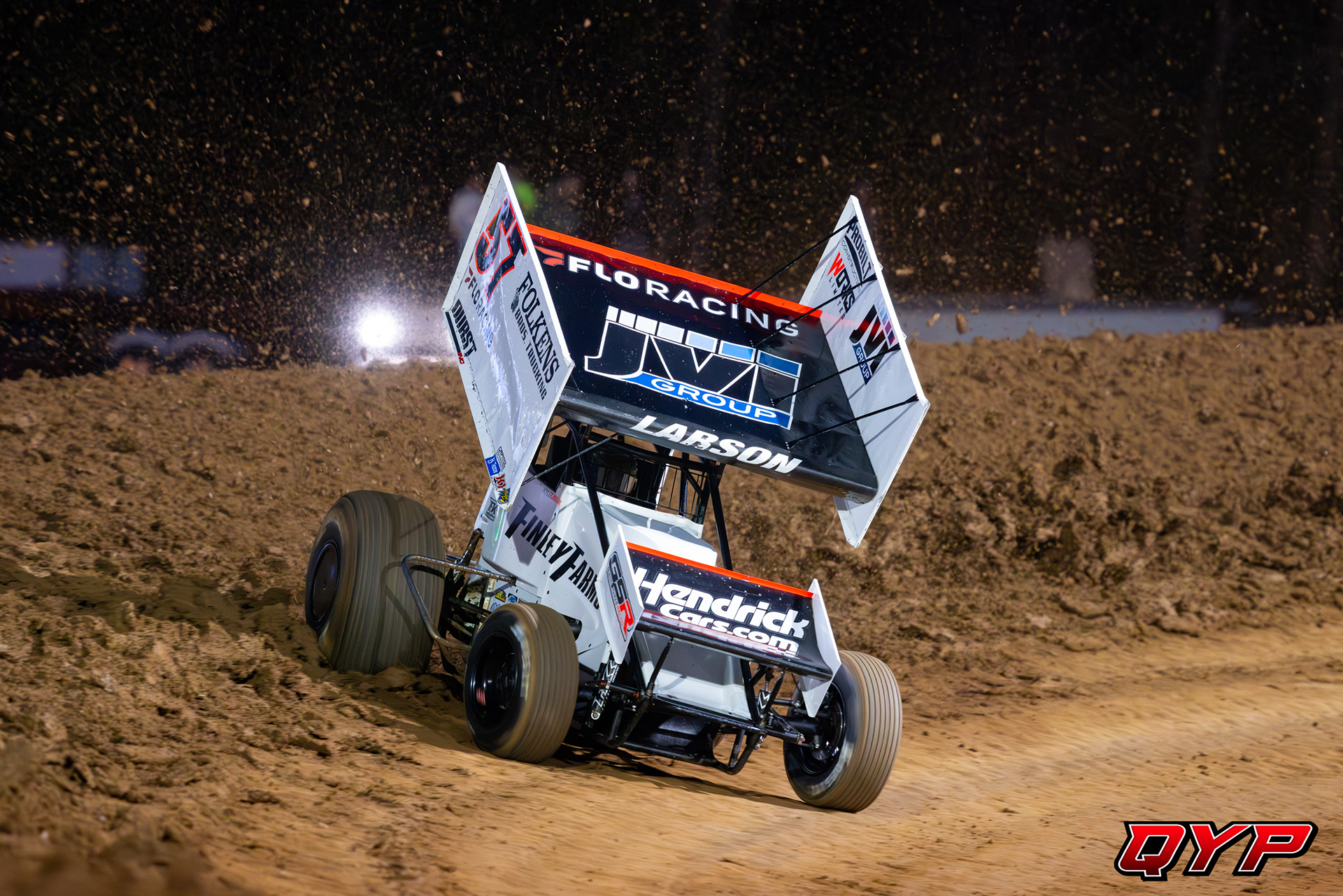 #57 Kyle Larson. Lernerville Speedway High Limit. 9/26/23