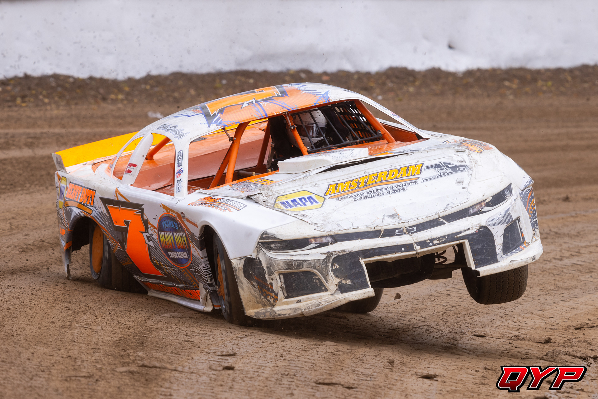 #7c Caden Dumblewski. Oswego Speedway SDW. 10/10/24