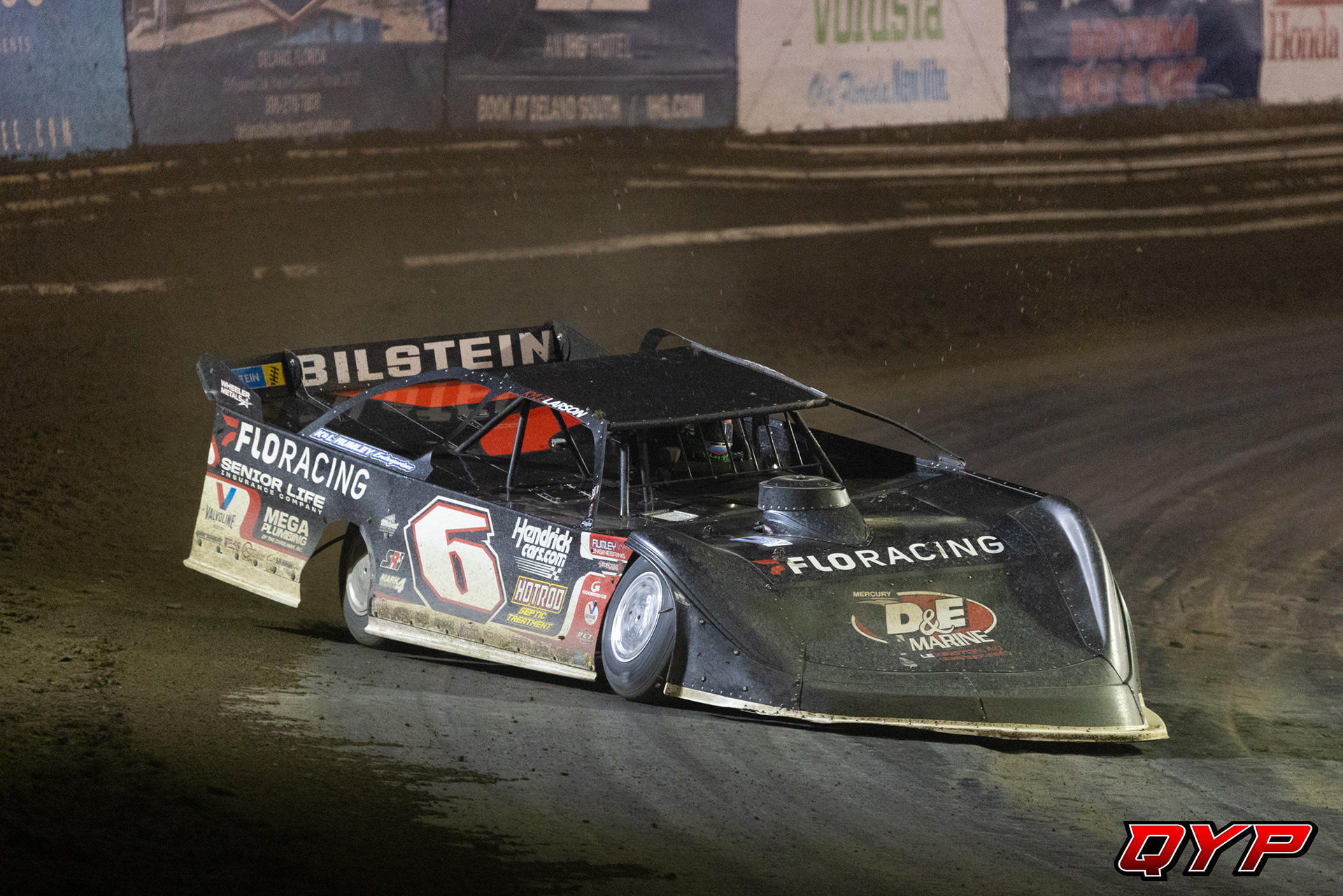 #6 Kyle Larson. Volusia Speedway Park DIRTcar LM. 2/14/23