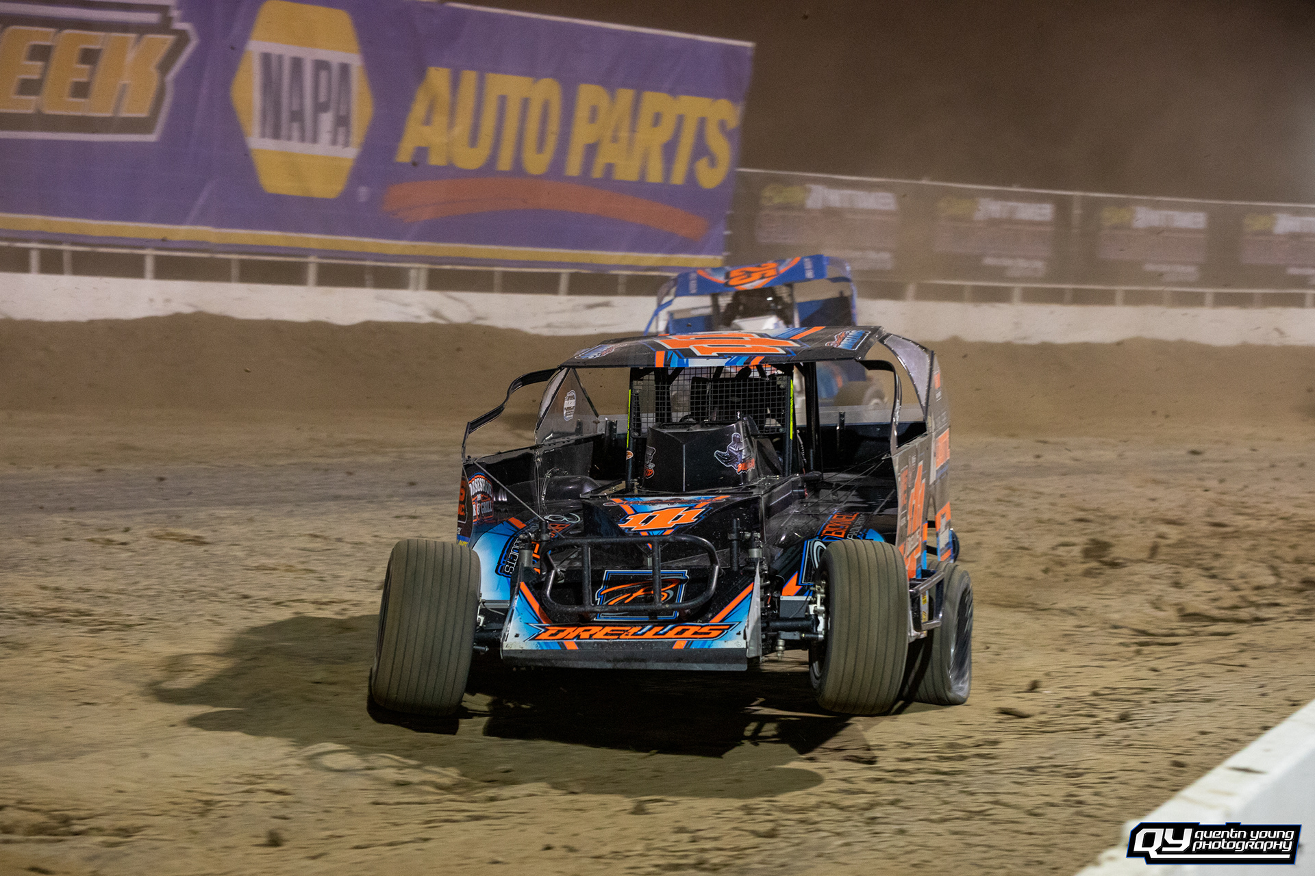 #111 Demetrious Drellos. Oswego Speedway DIRTcar 358. 10/9/21